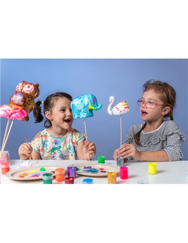 Culori guasa Duela Daco CU221, 20 ml, 6 neon + 6 metalice