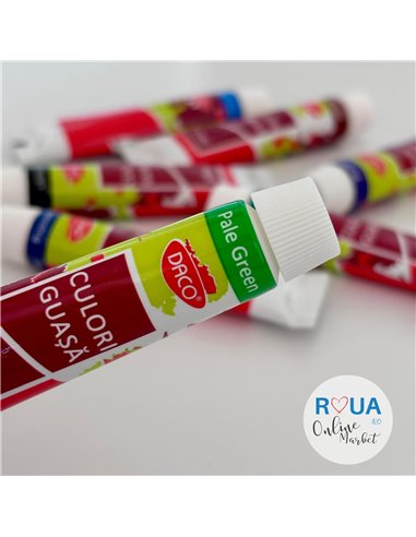 Culori guasa Daco CU212, 12 culori Culori guasa Daco CU212, 12 culori
