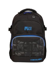 Rucsac max discovery, motiv solid black