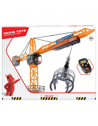 Jucarie Dickie Toys Macara Mega Crane 120 cm cu