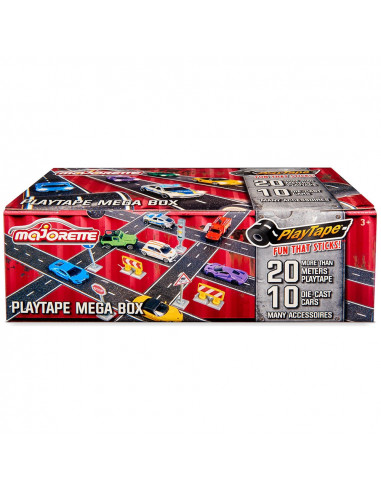Set Majorette Mega box 10 masinute si accesorii,S212058198