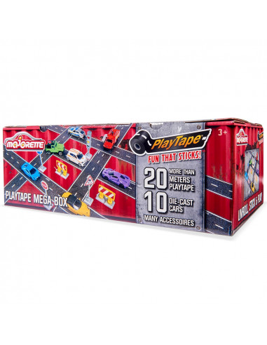 Set Majorette Mega box 10 masinute si accesorii,S212058198