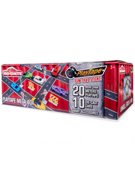 Set Majorette Mega box 10 masinute si accesorii,S212058198