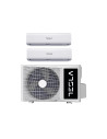 TGS-D21V1212W,Sistem A/C multisplit Tesla TGS-D21V1212WUE - 21000 BTU, UI - 2x12000BTU, Alb