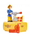 Masina de pompieri Simba Fireman Sam Venus cu remorca, figurina
