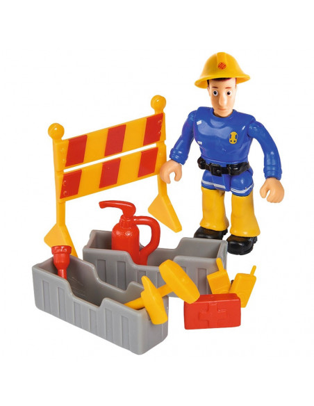 Masina de pompieri Simba Fireman Sam Venus cu remorca, figurina