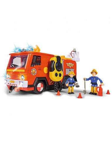 Masina de pompieri Simba Fireman Sam Ultimate Jupiter cu 2
