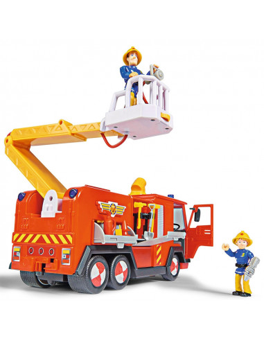 Masina de pompieri Simba Fireman Sam Ultimate Jupiter cu 2