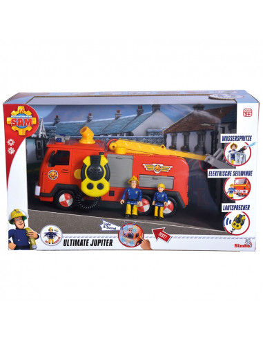 Masina de pompieri Simba Fireman Sam Ultimate Jupiter cu 2
