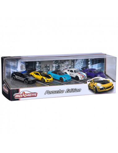 Set Majorette 5 masinute Porsche Premium Cars,S212053171