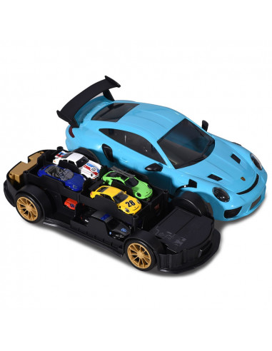Masina Majorette Porsche 911 GT3 RS Carry Case cu masina