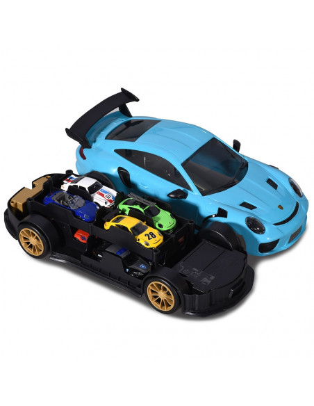 Masina Majorette Porsche 911 GT3 RS Carry Case cu masina