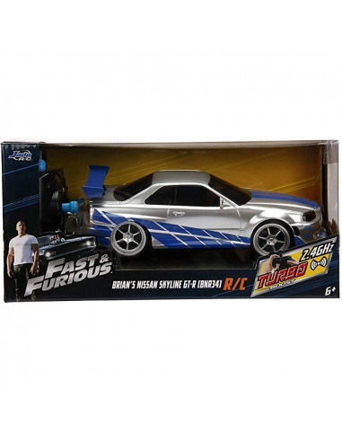 Masina Jada Toys Fast and Furious Nissan Skyline GTR 1:24 cu