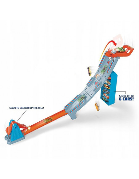 Pista de masini Hot Wheels by Mattel Hill Climb Champion cu