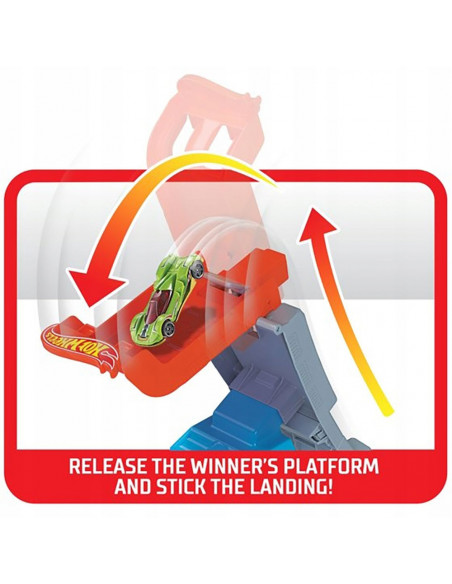 Pista de masini Hot Wheels by Mattel Hill Climb Champion cu