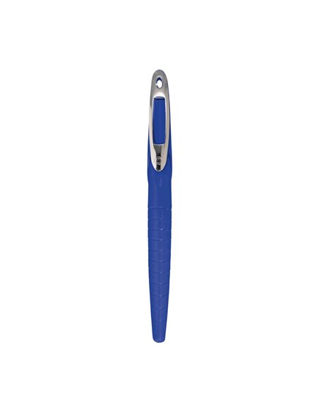 Stilou Herlitz my.pen, penita M, albastru/alb, blister