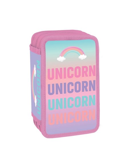 Penar neechipat S-COOL SC2472, 3 fermoare, Unicorn