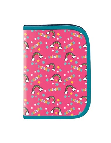 Penar neechipat S-COOL SC2462, 1 fermoar, Motiv Unicorn