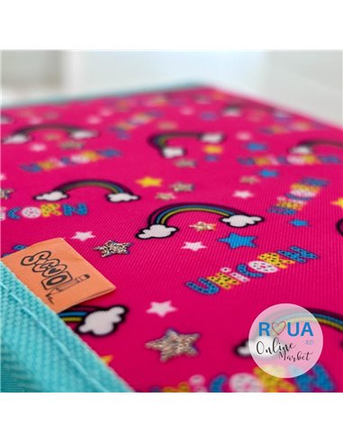 Penar echipat S-COOL SC2435, 1 fermoar 32 piese, Motiv Unicorn