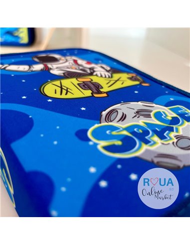 Penar echipat S-COOL SC2440, 1 fermoar 32 piese, Motiv Space