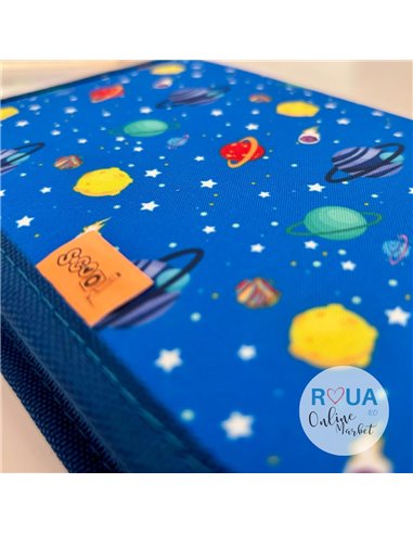 Penar echipat S-COOL SC2440, 1 fermoar 32 piese, Motiv Space