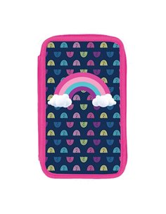 Penar echipat S-COOL SC2447, 2 fermoare, 29 piese, Rainbow 2