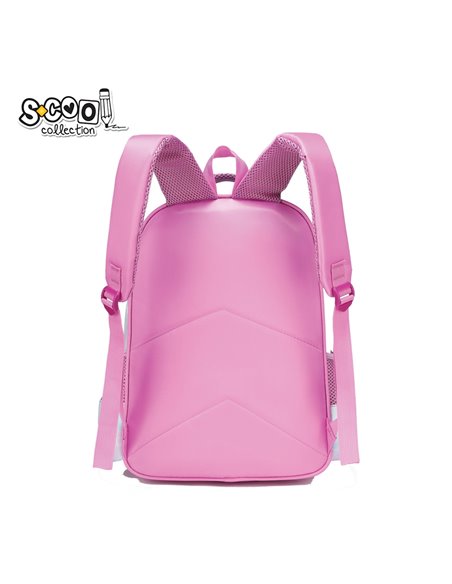 Ghiozdan ergonomic 3D S-COOL SC2546, Motiv rabbit, Roz