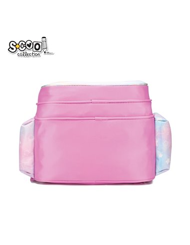 Ghiozdan ergonomic 3D S-COOL SC2546, Motiv rabbit, Roz