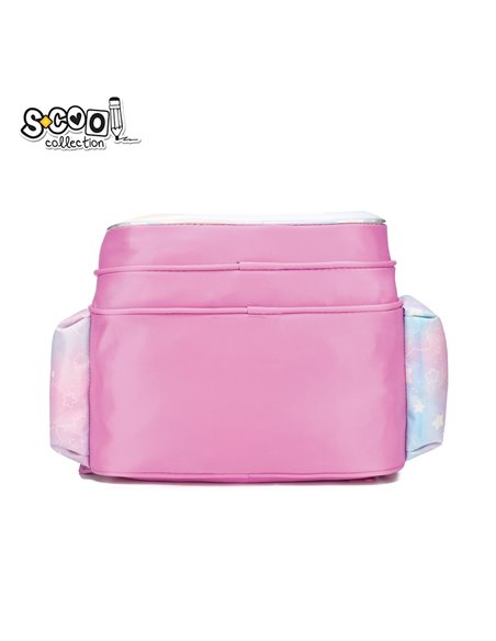 Ghiozdan ergonomic 3D S-COOL SC2546, Motiv rabbit, Roz