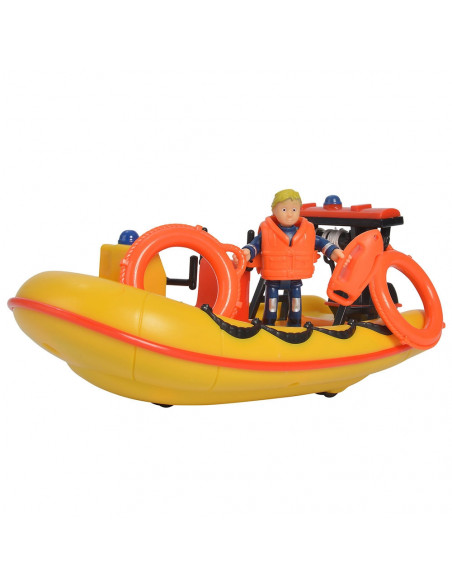 Barca Simba Fireman Sam Neptune cu figurina si Barca Simba Fireman Sam Neptune cu figurina si