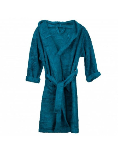 TM-BAD02-534,Halat de Baie Frotir din Bambus pentru Copii 4-6 ani Deep Lake