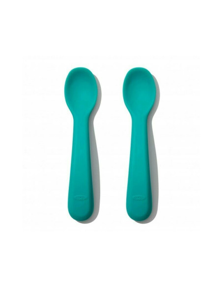 TN-61150400,Set 2 Lingurite din Silicon Teal