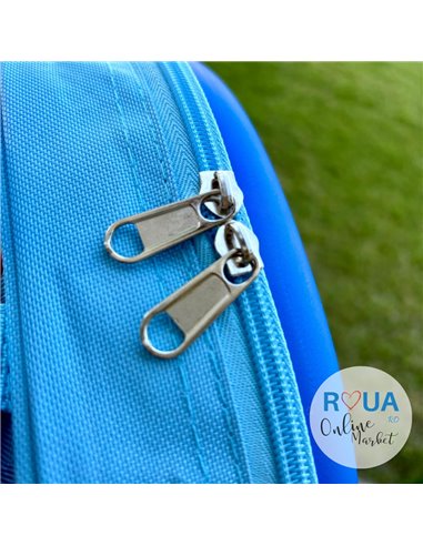 Ghiozdan gradinita School Friendly WI57T_BL, Motiv dinozaur, Albastru