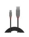 LY-36721,CABLU alimentare si date Lindy pt.smartphone Mini-USB (T) la USB 2.0 (T), 0.5 m, PVC, negru, "LY-36721"