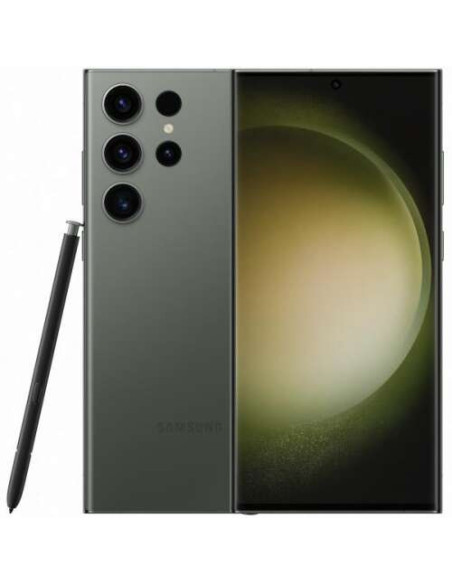 SM-S918BZGDEUE,Samsung Galaxy S23 Ultra DS Green 5G/6.8"/OC/8GB/256GB/12MP/200MP+12MP+10MP+10MP/5000mAh + S Pen "SM-S918BZGDEUE"