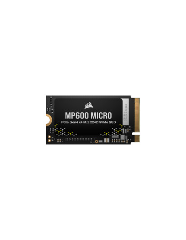 CSSD-F1000GBMP600MCR,SSD Corsair CR SSD MP600 MICRO 1TB M.2 PCIE 4.0 "CSSD-F1000GBMP600MCR"