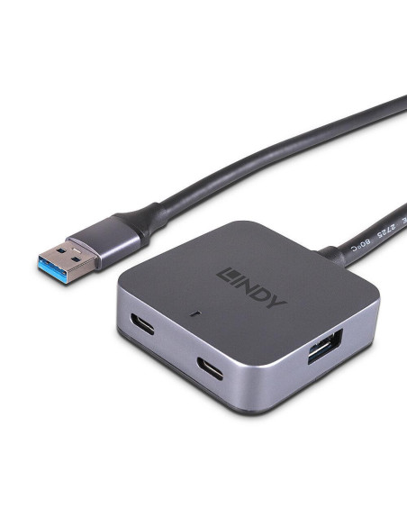 RY-LY-43388,Hub Lindy 4 Port USB 3.0 5m "LY-43388"