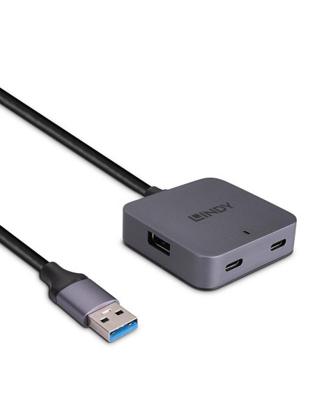 RY-LY-43388,Hub Lindy 4 Port USB 3.0 5m "LY-43388"