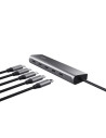 RY-TR-25136,Hub Trust Halyx 5 x USB-C, gri "TR-25136"