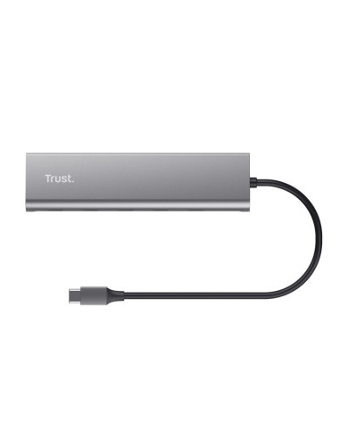 RY-TR-25136,Hub Trust Halyx 5 x USB-C, gri "TR-25136"