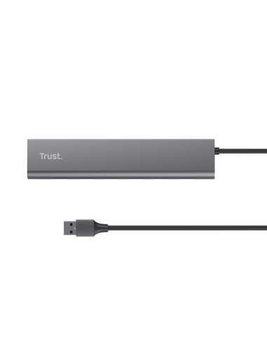 RY-TR-24967,Hub Trust Halyx 7xUSB 3.2 Gen1, gri "TR-24967"