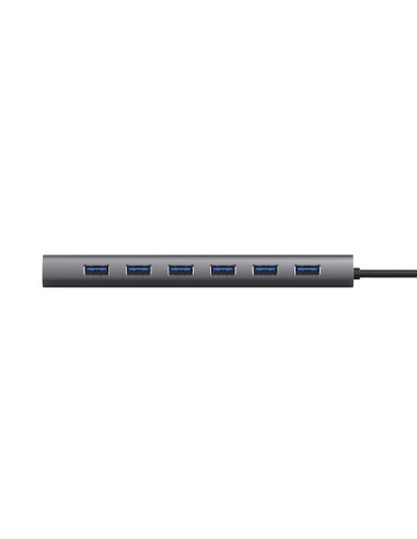 RY-TR-24967,Hub Trust Halyx 7xUSB 3.2 Gen1, gri "TR-24967"