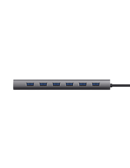 RY-TR-24967,Hub Trust Halyx 7xUSB 3.2 Gen1, gri "TR-24967"