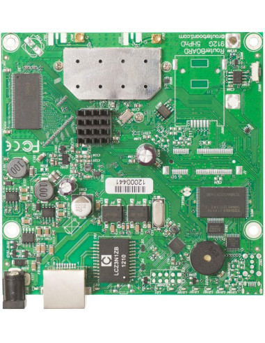 RB911G-5HPND,MIKROTIK 5GHZ 1GB 600 MHZ ROUTER BOARD "RB911G-5HPND"