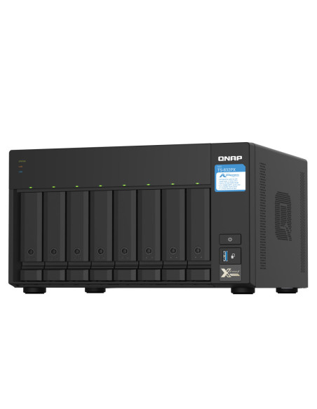 TS-832PX-4GA,NAS QNAP 832PX 8BAY 1.7GHZ 4GB SATA TWR "TS-832PX-4GA"