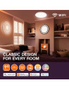 000004099854096112,ORBIS DISC 30CM 18W CLICKCCT IP44BKLEDV "000004099854096112"