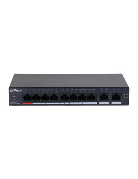 DAHUA SWITCH 10P MNG 8POE CS4010-8ET-110 "CS4010-8ET-110"