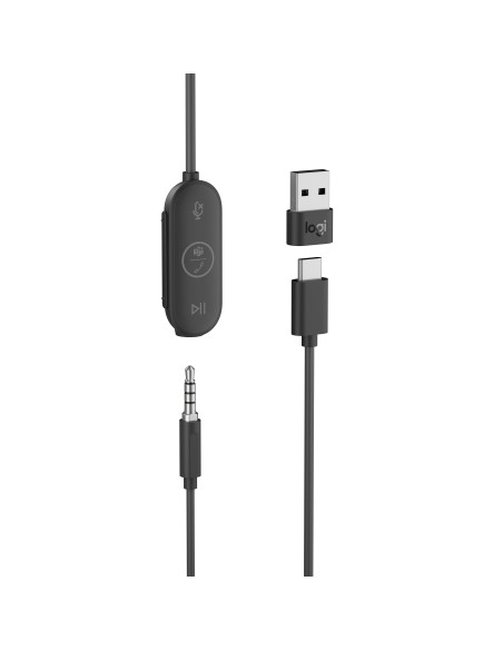 LOGI ZONE WIRED EARBUDS TEAMS - GRAPHITE - EMEA "981-001009" LOGI ZONE WIRED EARBUDS TEAMS - GRAPHITE - EMEA "981-001009"