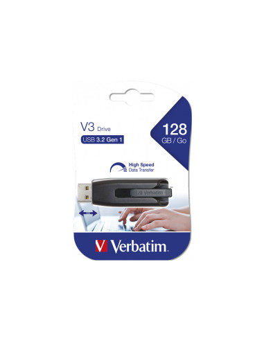 49189,MEMORII USB Verbatim VERBATIM 49189 USB DRIVE 3.0 128GB V3, 49189