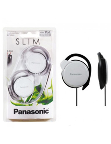 CASTI Panasonic , pt. smartphone, cu fir, clip, microfon nu, conectare prin Jack 3.5 mm, alb, "RP-HS46E-W"